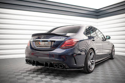 Street Pro Central Diffuseur Arriere Mercedes-AMG C 43 Sedan / Estate W205 / S205 Facelift