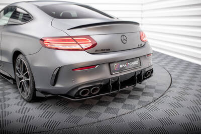 Street Pro Central Diffuseur Arriere Mercedes-AMG C43 Coupe / Cabrio C205  Facelift / A205 Facelift