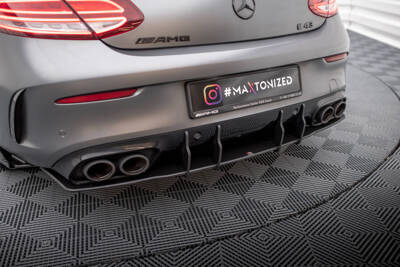 Street Pro Central Diffuseur Arriere Mercedes-AMG C43 Coupe / Cabrio C205  Facelift / A205 Facelift