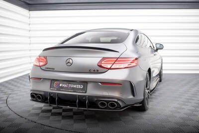 Street Pro Central Diffuseur Arriere Mercedes-AMG C43 Coupe / Cabrio C205  Facelift / A205 Facelift