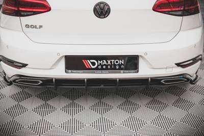 Street Pro Central Diffuseur Arriere Volkswagen Golf R-Line Mk 7 Facelift