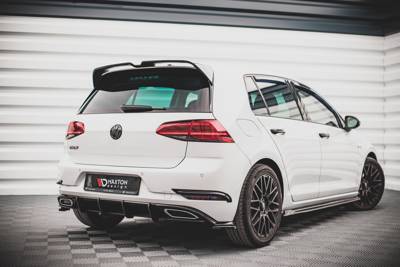 Street Pro Central Diffuseur Arriere Volkswagen Golf R-Line Mk 7 Facelift