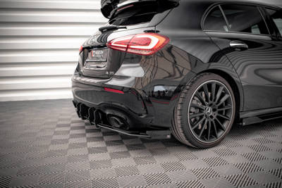 Street Pro Diffuseur Arrière Complet + Flaps Mercedes A35 AMG Hatchback Aero Pack W177