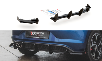 Street Pro Diffuseur Arrière Complet + Flaps Volkswagen Polo GTI Mk6