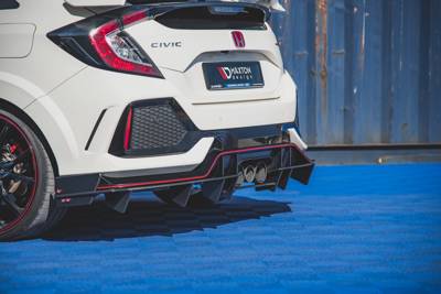 Street Pro Diffuseur Arrière Complet Honda Civic X Type R