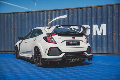 Street Pro Diffuseur Arrière Complet Honda Civic X Type R