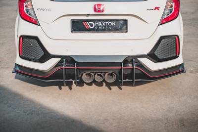 Street Pro Diffuseur Arrière Complet V.2 Honda Civic Type R Mk10