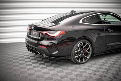 Street Pro Lame Du Pare Chocs Arriere + Flaps BMW 4 M-Pack G22 / G23 / G22 Facelift / G23 Facelift