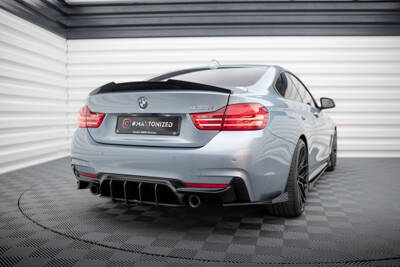 Street Pro Lame Du Pare Chocs Arriere + Flaps BMW 435i Coupe M-Pack F32