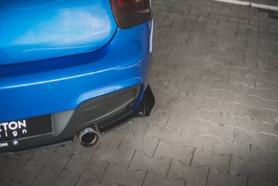 Street Pro Lame Du Pare Chocs Arriere + Flaps BMW M135i F20