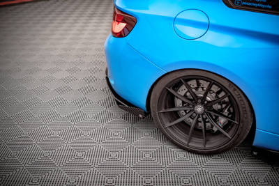 Street Pro Lame Du Pare Chocs Arriere + Flaps BMW M2 F87