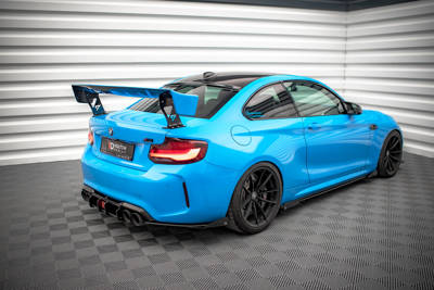 Street Pro Lame Du Pare Chocs Arriere + Flaps BMW M2 F87