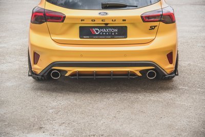 Street Pro Lame Du Pare Chocs Arriere + Flaps Ford Focus ST Mk4