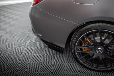 Street Pro Lame Du Pare Chocs Arriere + Flaps Mercedes-AMG C63 Sedan / Estate W205 Facelift