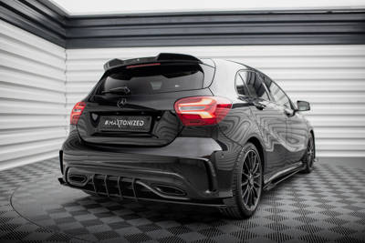 Street Pro Lame Du Pare Chocs Arriere + Flaps Mercedes-Benz A AMG-Line W176 Facelift