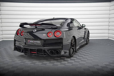 Street Pro Lame Du Pare Chocs Arriere Nissan GTR R35 Facelift