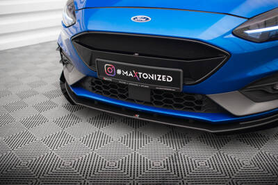 Street Pro Lame Du Pare-Chocs Avant + Flaps Ford Focus ST / ST-Line Mk4