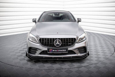 Street Pro Lame Du Pare-Chocs Avant  + Flaps Mercedes-AMG C43 Coupe C205 Facelift