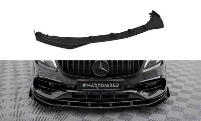 Street Pro Lame Du Pare-Chocs Avant  + Flaps Mercedes-Benz A AMG-Line W176 Facelift