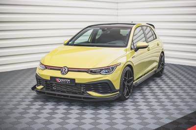 Street Pro Lame Du Pare-Chocs Avant + Flaps Volkswagen Golf GTI Clubsport Mk8