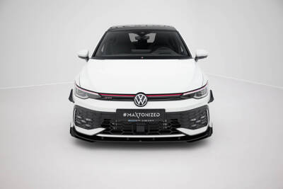 Street Pro Lame Du Pare-Chocs Avant + Flaps Volkswagen Golf GTI / GTE / R-Line Mk8 Facelift