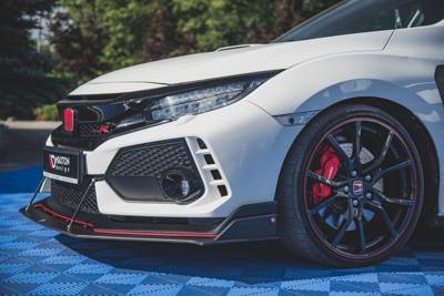 Street Pro Lame Du Pare-Chocs Avant Honda Civic X Type-R