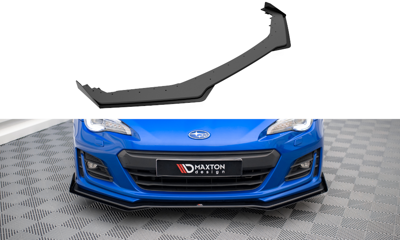 Street Pro Lame Du Pare-Chocs Avant V.1 + Flaps Subaru BRZ Mk1 Facelift