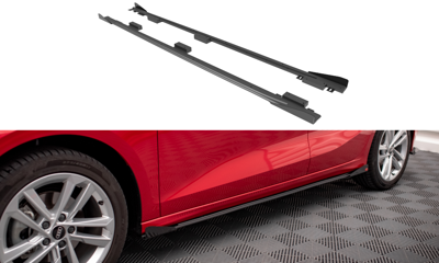 Street Pro Rajouts Des Bas De Caisse + Flaps Audi A3 8Y