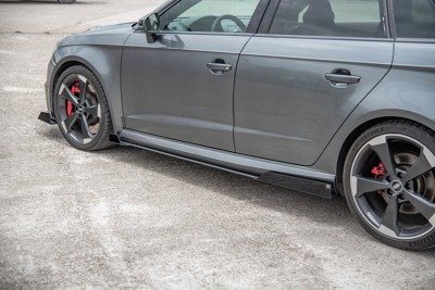 Street Pro Rajouts Des Bas De Caisse + Flaps Audi RS3 8V Sportback