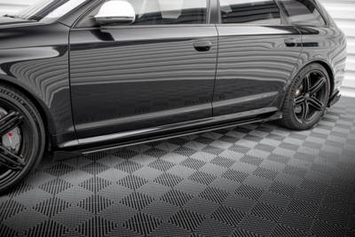 Street Pro Rajouts Des Bas De Caisse + Flaps Audi RS6 Avant C6