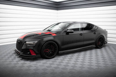 Street Pro Rajouts Des Bas De Caisse + Flaps Audi RS7 C7