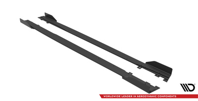 Street Pro Rajouts Des Bas De Caisse + Flaps Mercedes A35 AMG / AMG-Line Aero Pack W177 