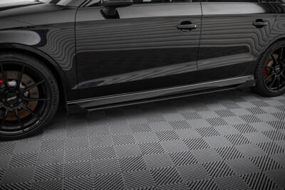 Street Pro Rajouts Des Bas De Caisse V.1 + Flaps Audi RS3 Sedan 8V Facelift