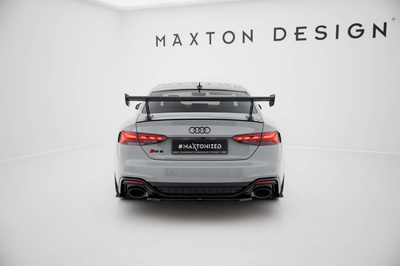 Carbon Spoiler With External Brackets Uprights V.1 Audi A5 / A5 S-Line / S5 / RS5 Coupe F5 / F5 Facelift