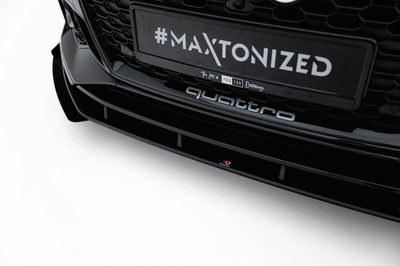 Street Pro Lame Du Pare-Chocs Avant + Flaps Audi RS5 Coupe / Sportback F5