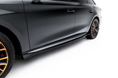 Rajouts Des Bas De Caisse V.2 Cupra Leon ST / Hatchback  Aero Mk1 / Mk1 Facelift