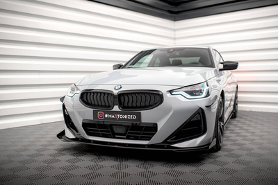 Street Pro Lame Du Pare-Chocs Avant  + Flaps BMW 2 Coupe M-Pack / M240i G42
