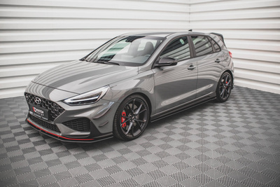 Street Pro Rajouts Des Bas De Caisse V.2 Hyundai I30 N / N-Line Hatchback / Fastback Mk3 / Mk3 Facelift