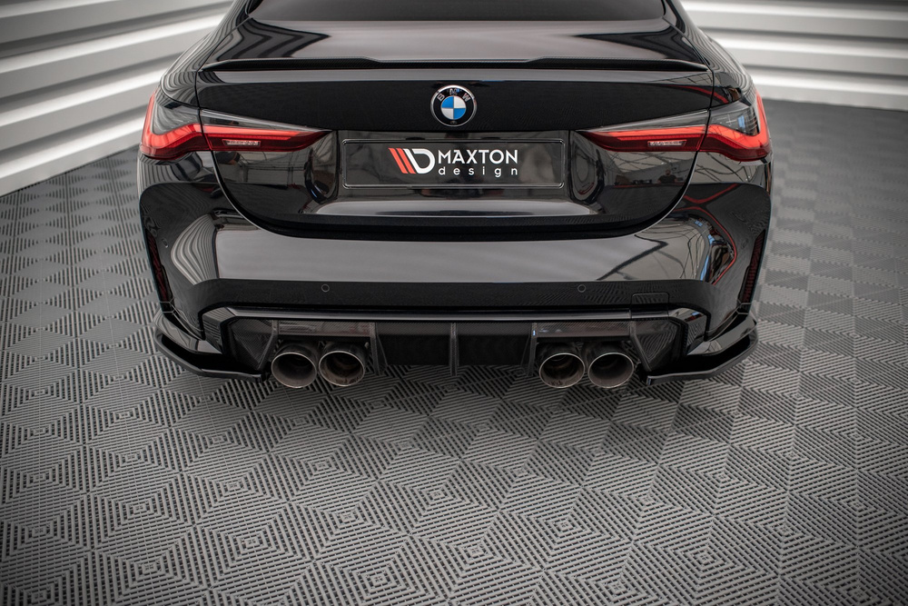 Lames De Pare-Chocs Arrière Latérales  V.1 BMW M4 G82 / G82 Facelift