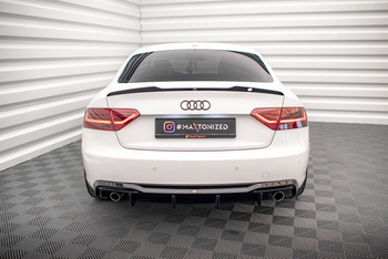Diffuseur Arrière Complet Audi A5 Sportback 8T Facelift (Version avec échappements simples des deux côtés)