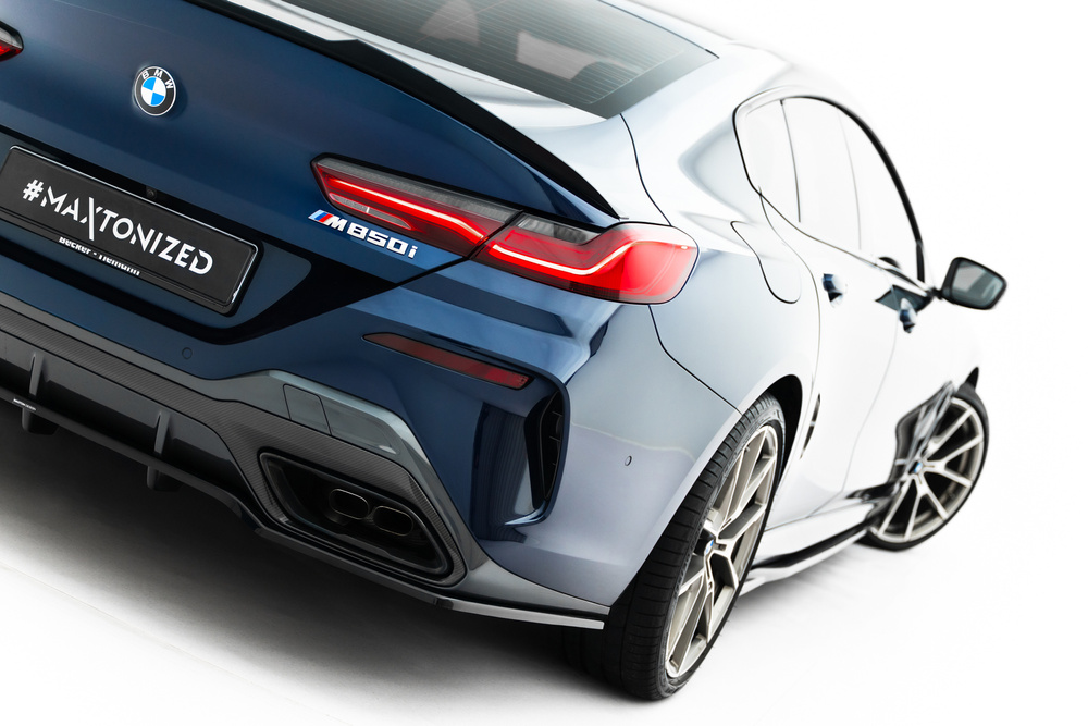 Arriere Splitter (avec une barre verticale) BMW 8 Gran Coupe M-Pack G16