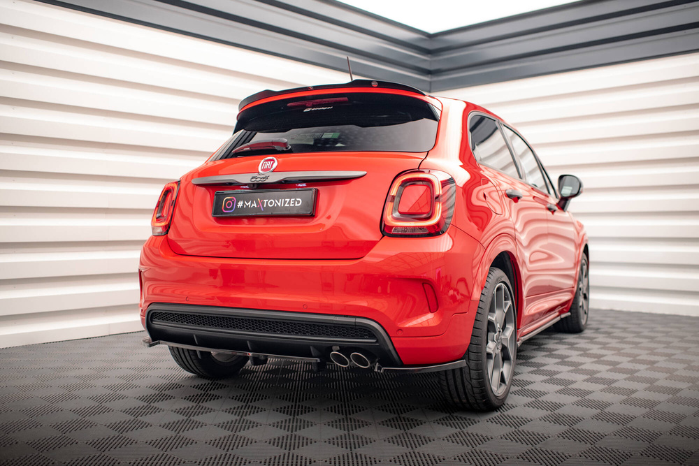 Arriere Splitter (avec une barre verticale) Fiat 500X Sport Mk1 Facelift