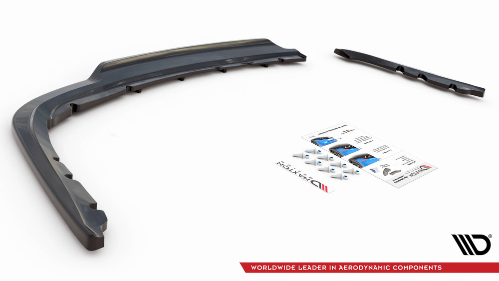 Arriere Splitter (avec une barre verticale) BMW 3 Sedan E90