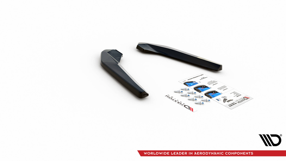 Lames De Pare-Chocs Arrière Latérales BMW X1 M-Pack F48 / F48 Facelift