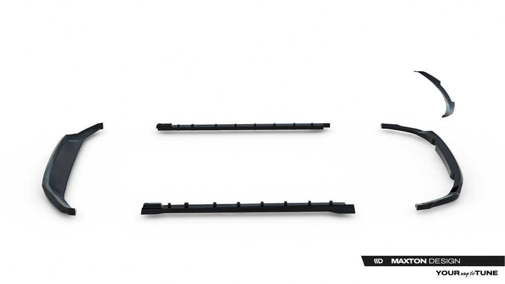 Ensemble Diffuseur Jaguar F-Pace R-Sport X761 Facelift