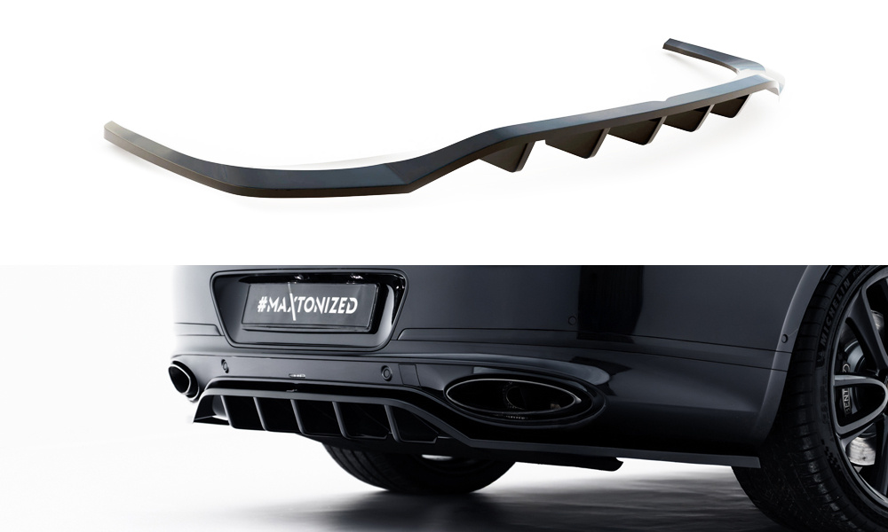 Arriere Splitter (avec une barre verticale) Bentley Continental GT Coupe Mk3