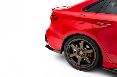 Fibre de Carbone Lames De Pare-Chocs Arrière Latérales Audi RS3 Sedan 8Y Facelift
