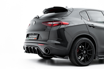RAJOUT DU PARE-CHOCS ARRIERE ALFA ROMEO STELVIO