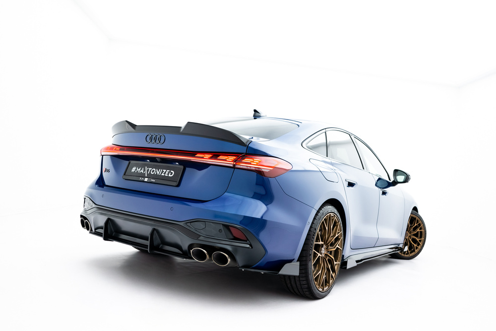 Street Pro Lame Du Pare Chocs Arriere + Flaps Audi S5 Sedan / Avant B10