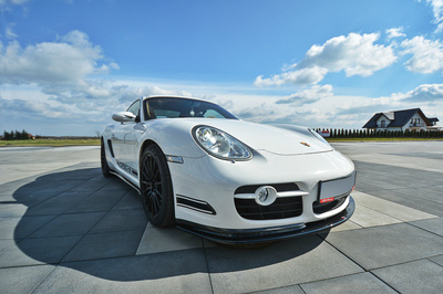 LAME DU PARE-CHOCS AVANT / SPLITTER V.2 PORSCHE CAYMAN S 987C